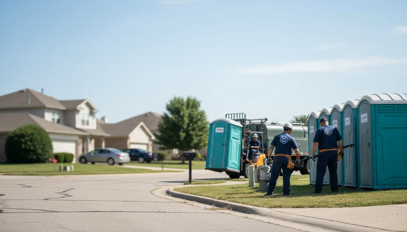 Porta Potty Rental in Davis, IL near me
